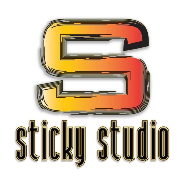 Sticky Studio example logo. #logodesinger #logo #studio #adobeillustrator #logoinspirations #logos